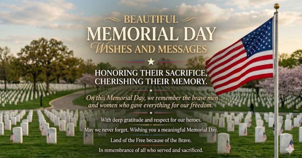 Beautiful Memorial Day Wishes and Messages
