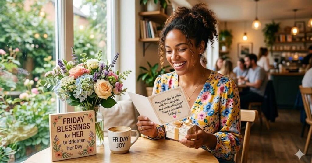 Friday Blessings for Her to Brighten Her Day