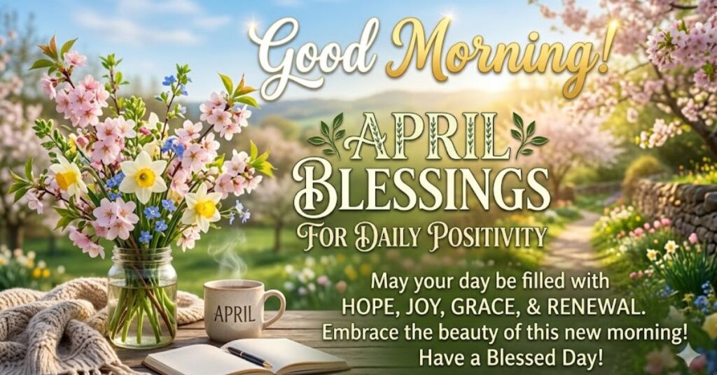 Good Morning April Blessings For Daily Positivity