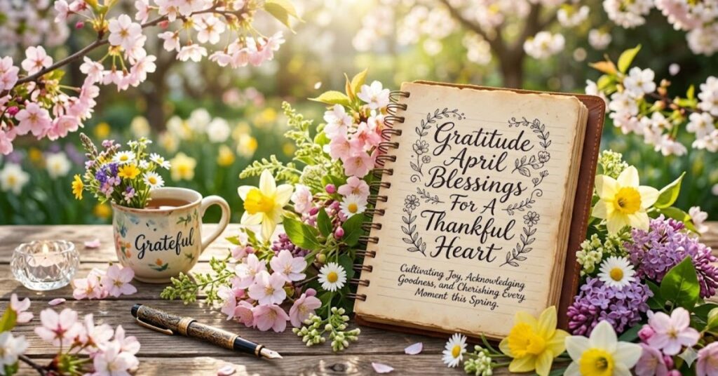Gratitude April Blessings For A Thankful Heart