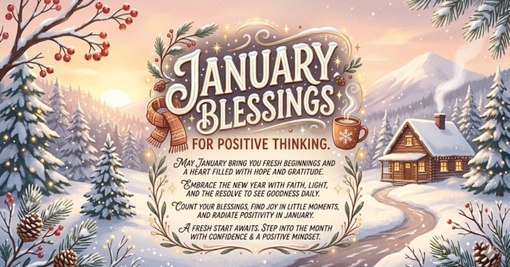 January Blessings Quotes For Positive Thinking