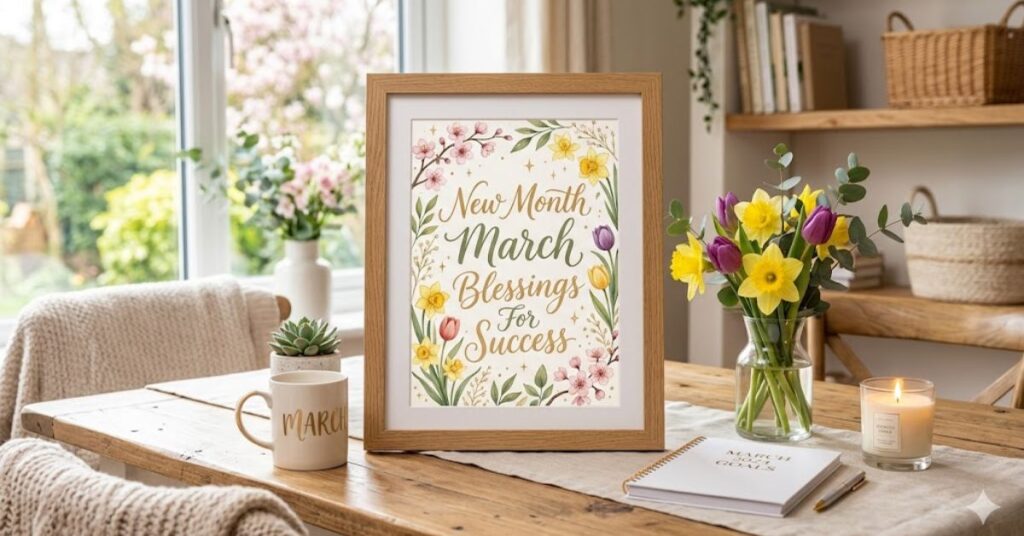 New Month March Blessings For Success