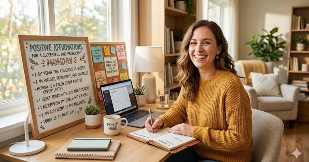 Positive Affirmations for a Successful and Productive Monday