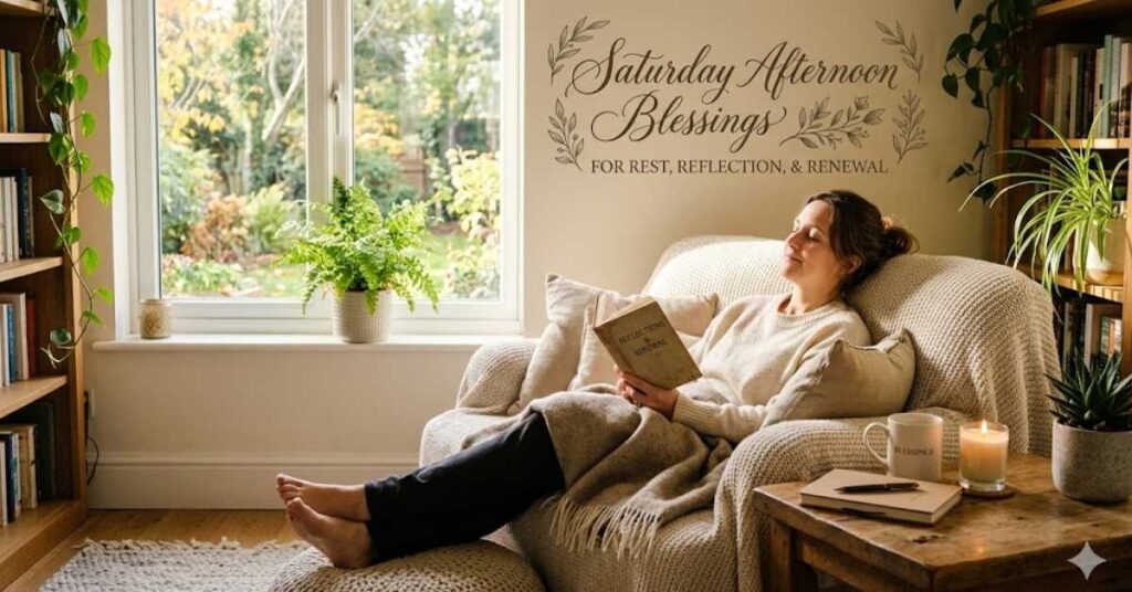 Saturday Afternoon Blessings for Rest, Reflection, and Renewal
