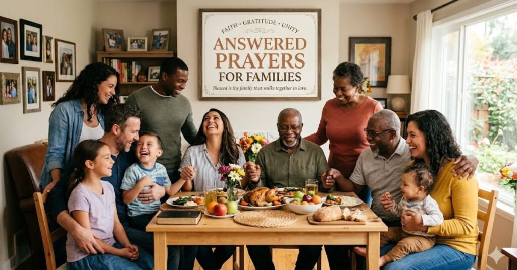 Answered Prayers for Families
