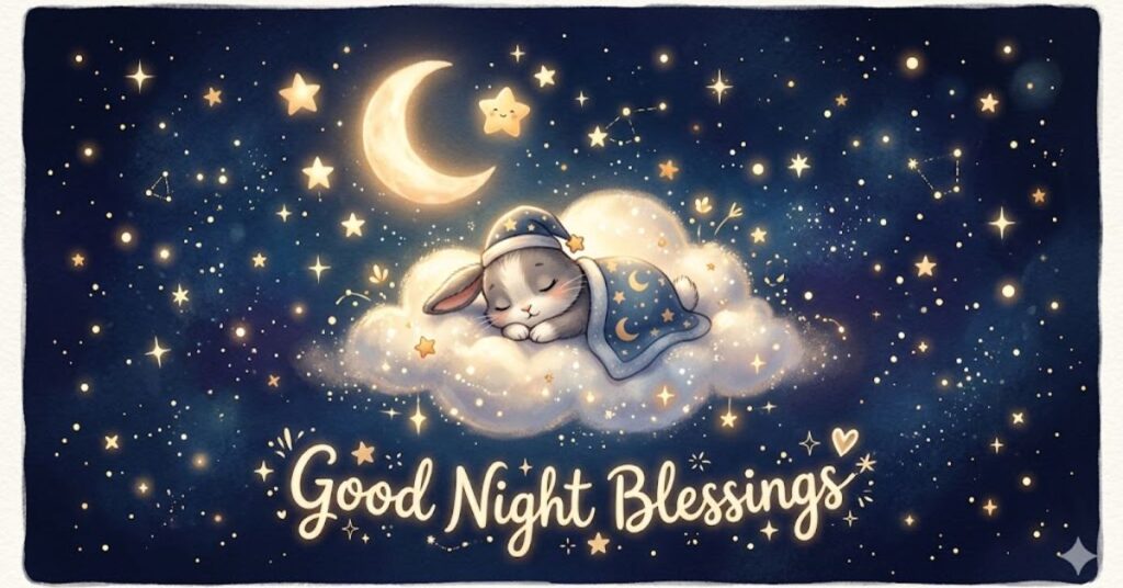 Cute Good Night Blessings Images