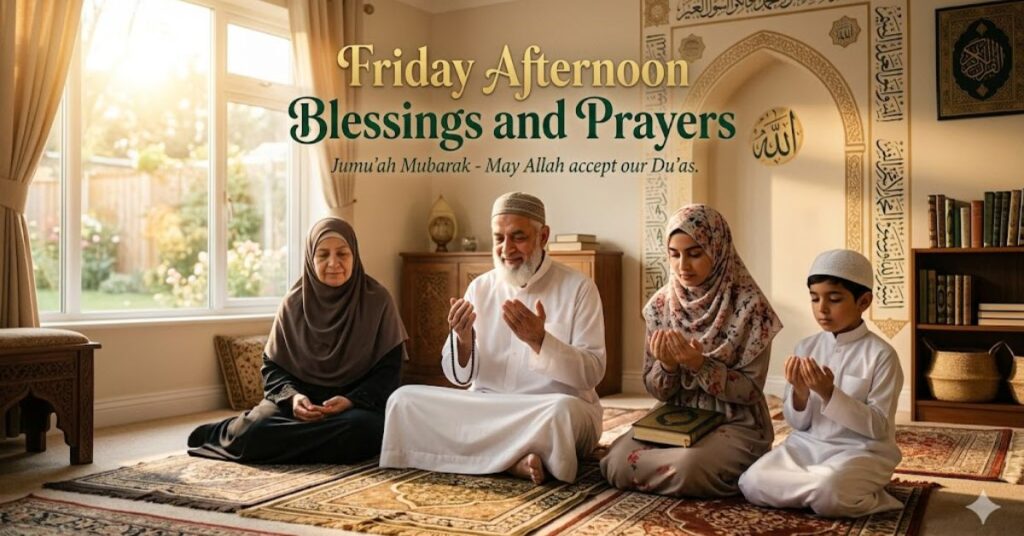 Friday Afternoon Blessings and Prayers