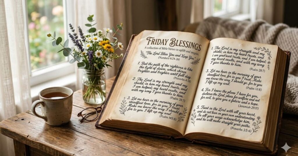 Friday Blessings Bible Verses