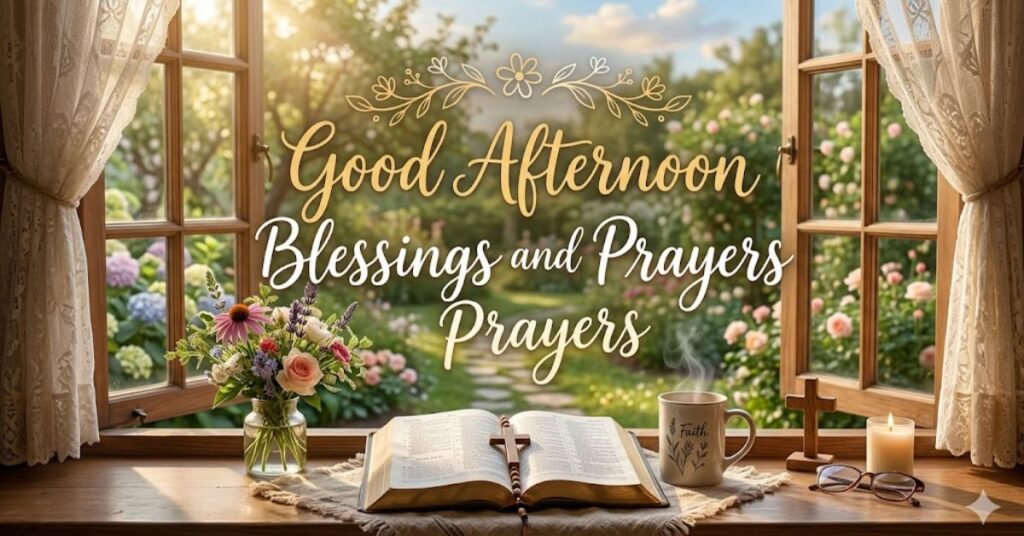 Good Afternoon Blessings and Prayers