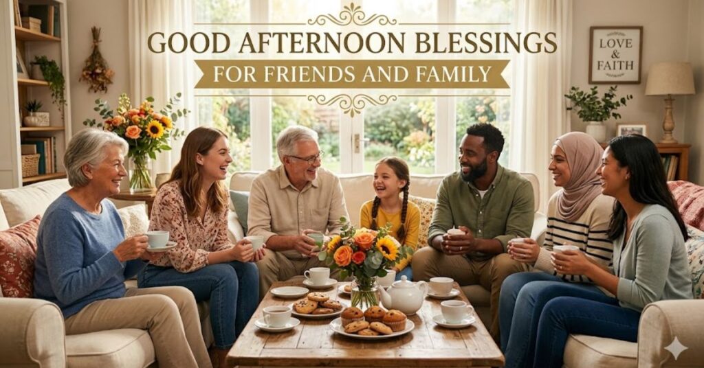 Good Afternoon Blessings for Friends and Family
