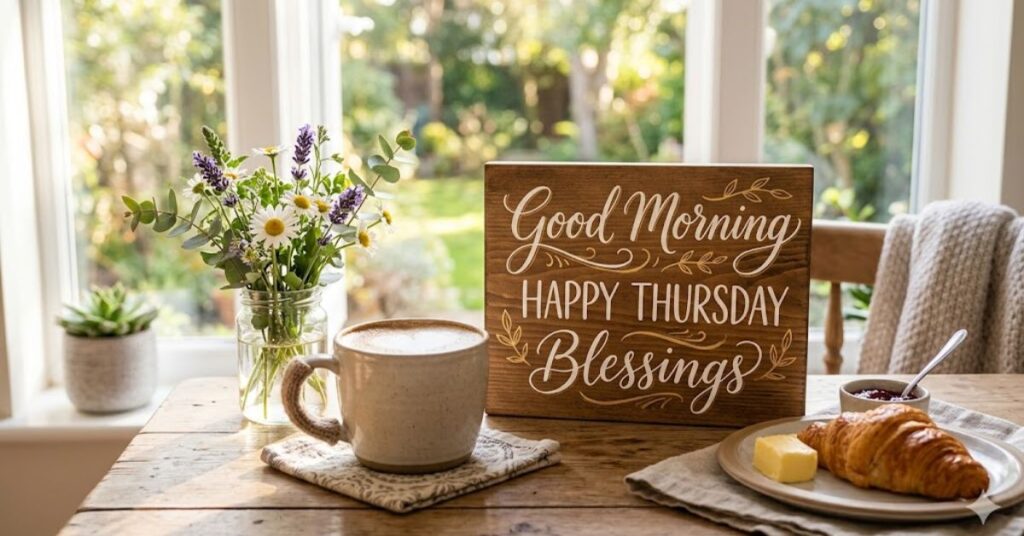 Good Morning Happy Thursday Blessings