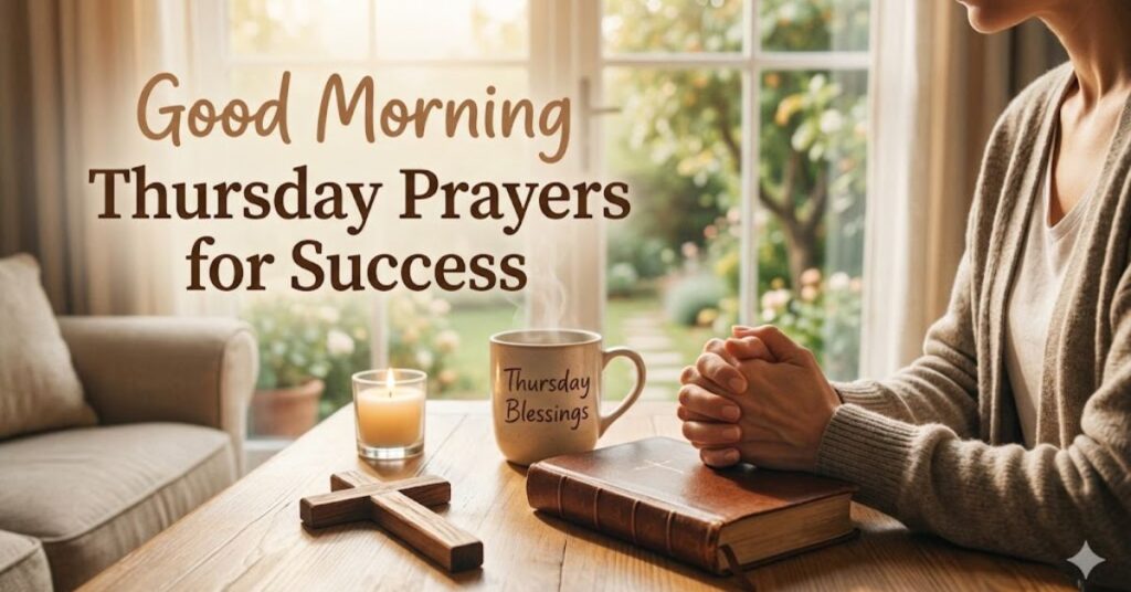 Good Morning Thursday Prayers for Success