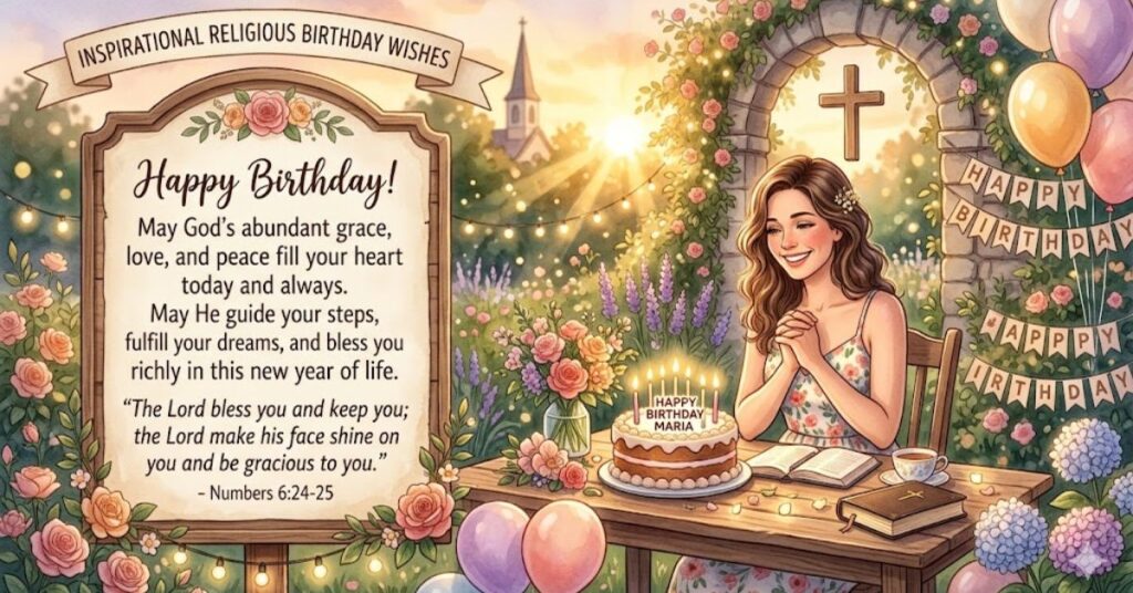 Inspirational Religious Birthday Wishes