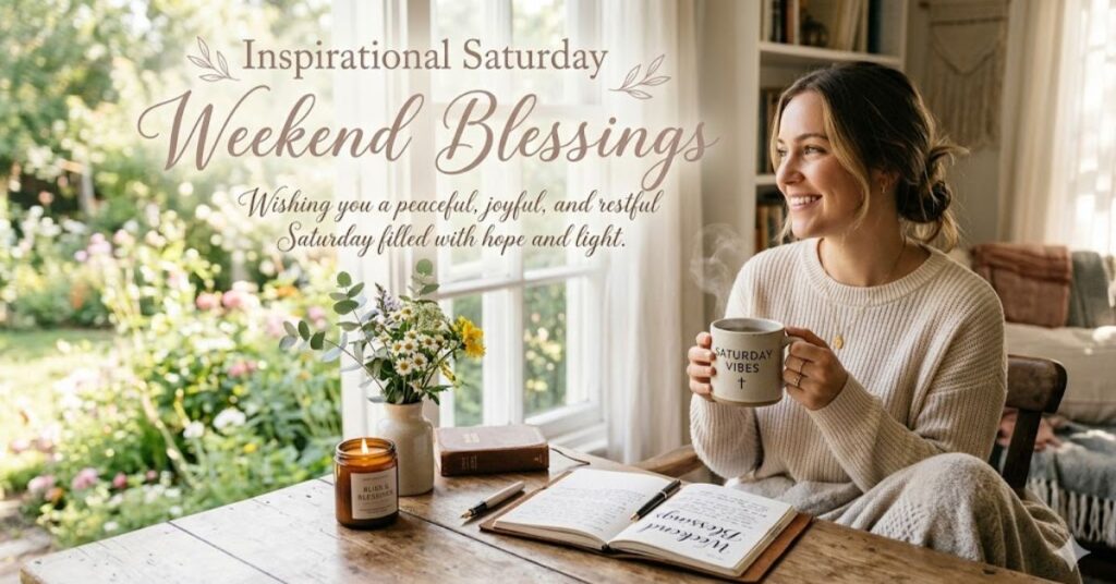Inspirational Saturday Weekend Blessings