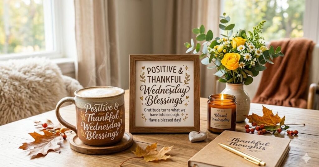 Positive and Thankful Wednesday Blessings