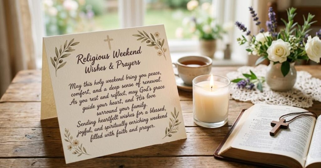Religious Weekend Wishes And Prayers