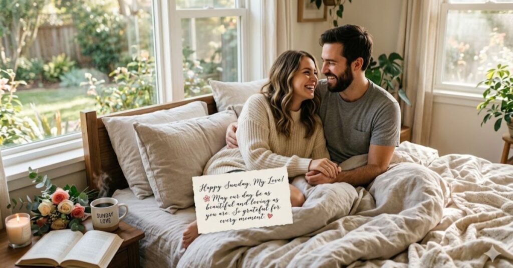 Romantic Happy Sunday Messages for Lovers