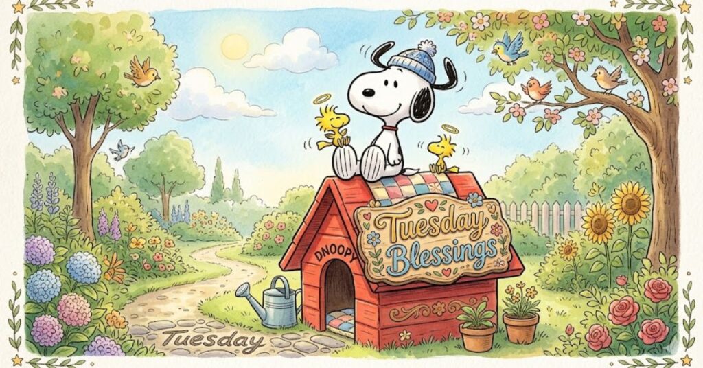 Snoopy Tuesday Blessings