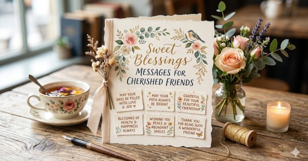 Sweet Blessings Messages For Cherished Friends