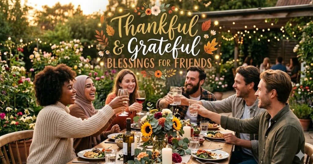 Thankful And Grateful Blessings For Friends