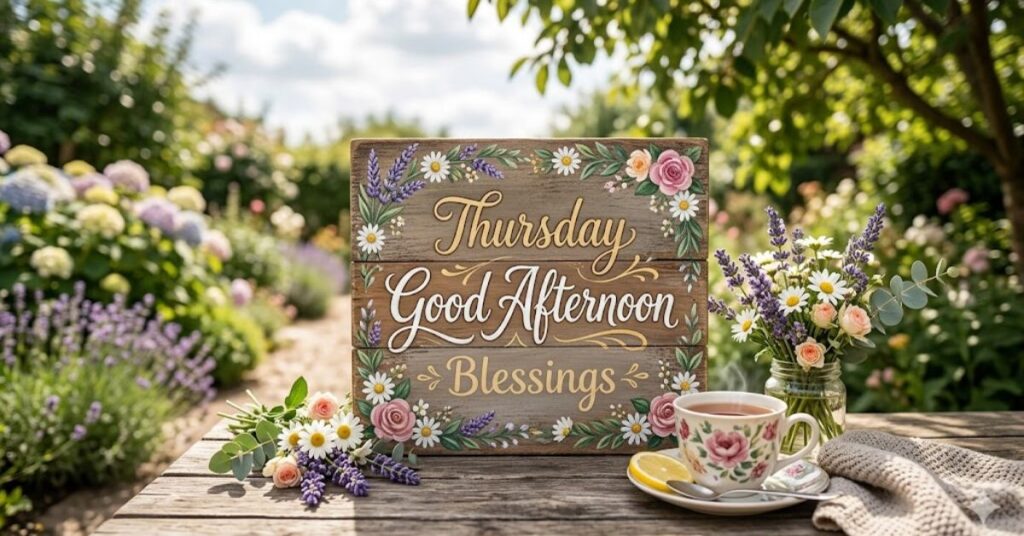Thursday Good Afternoon Blessings
