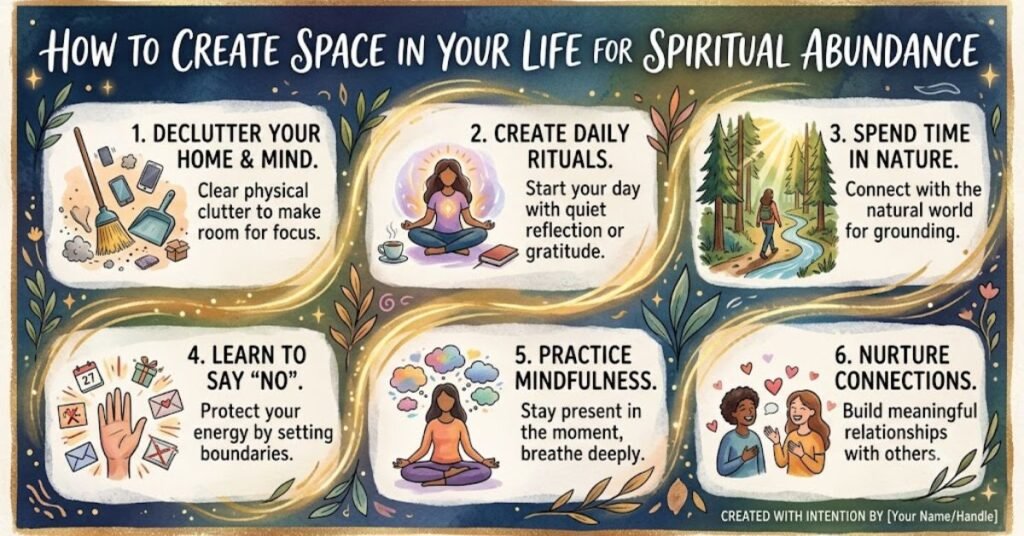 How to Create Space in Your Life for Spiritual Abundance