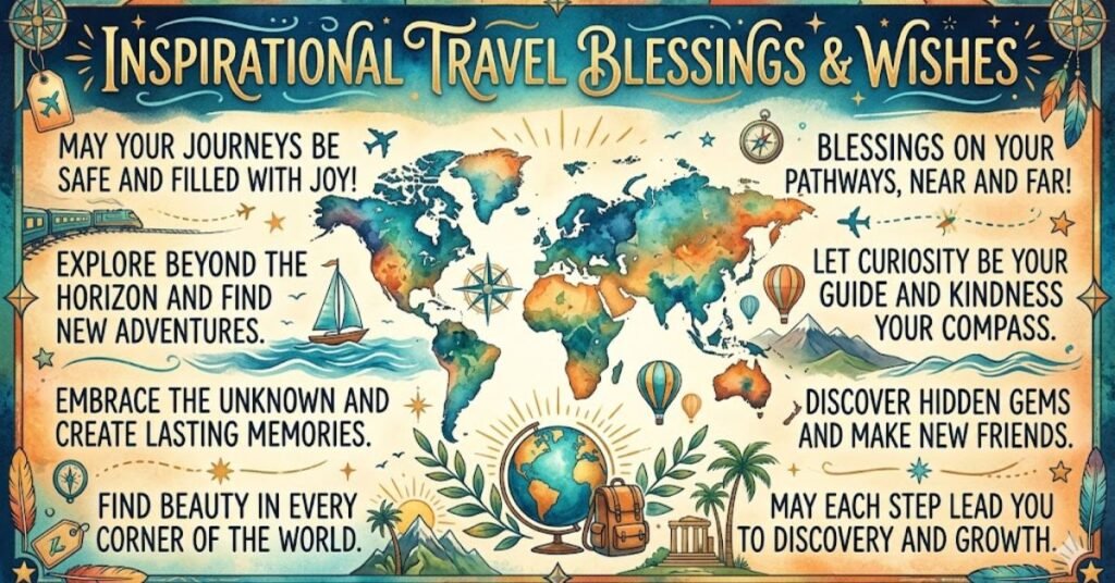 Inspirational Travel Blessings and Wishes