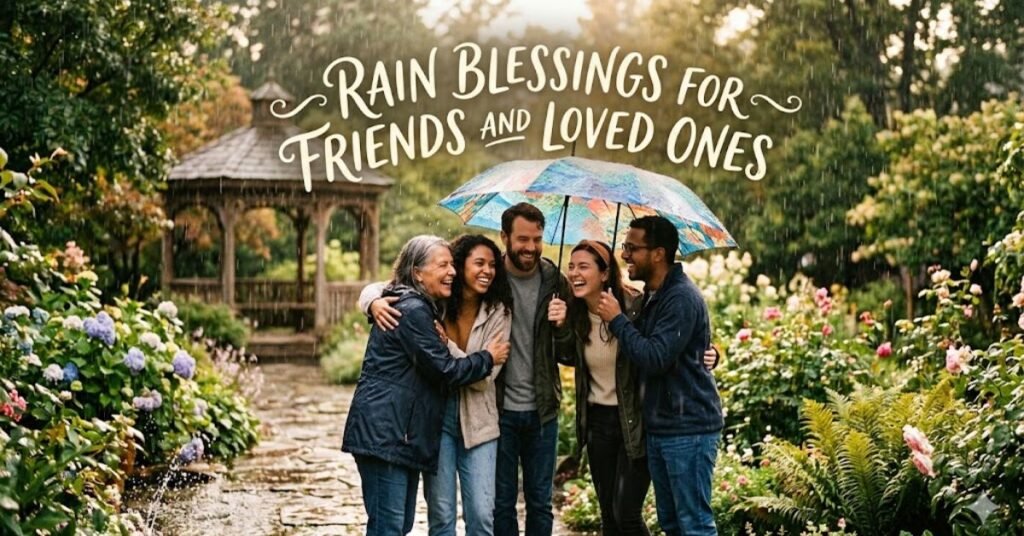 Rain Blessings for Friends and Loved Ones