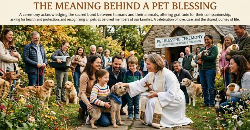 The Meaning Behind a Pet Blessing