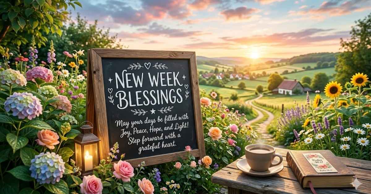 New Week Blessings
